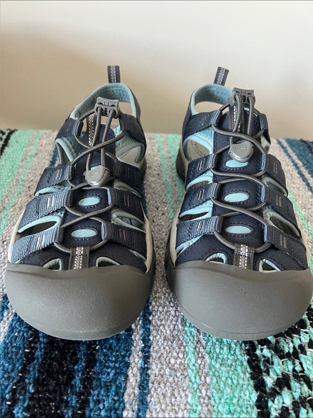 🔥 NWT KEEN Newport H2 Closed Toe Water Sandals Navy Size 9